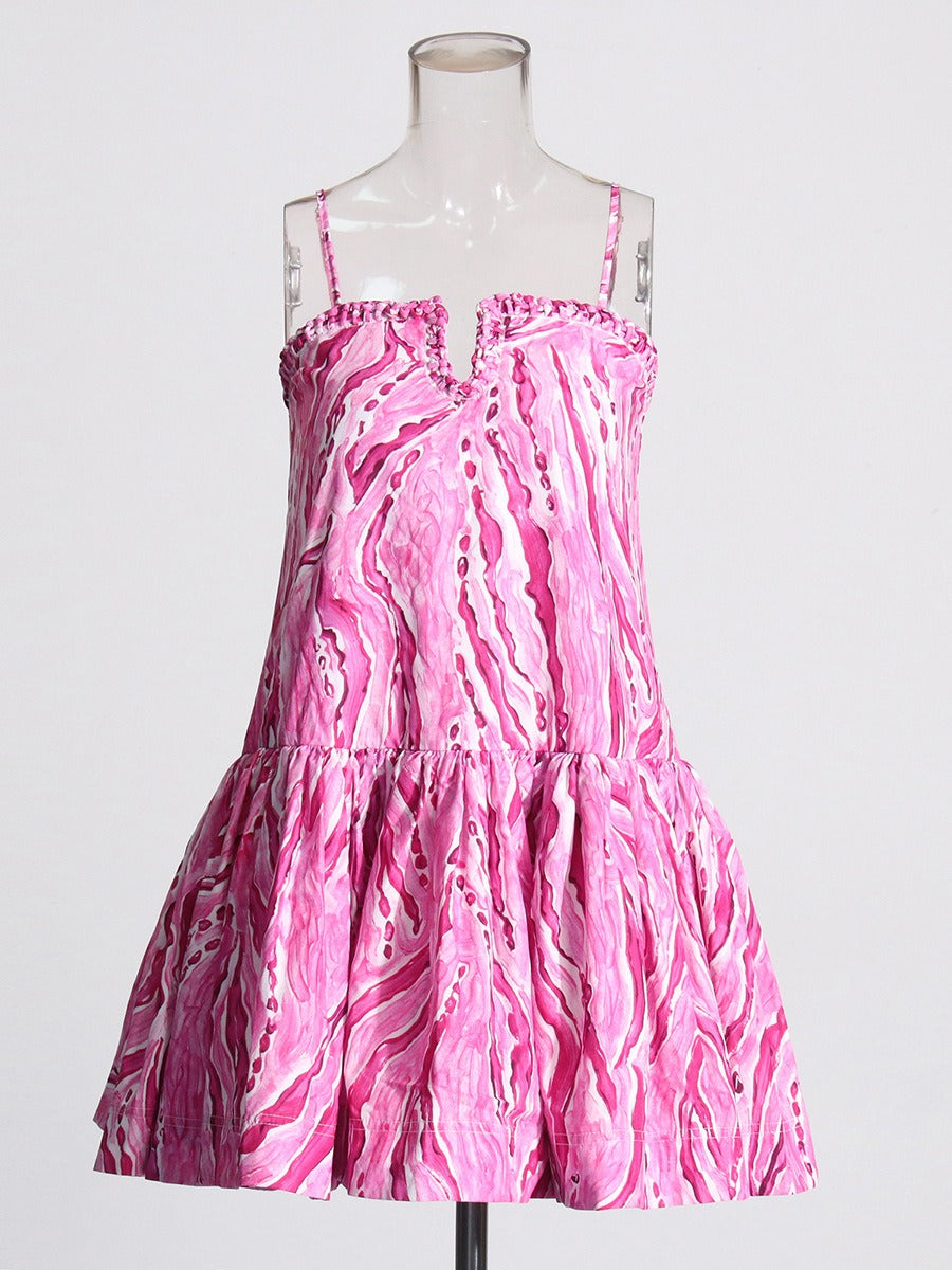 Casual Loose A-Line Ruffled Dress | same ANTHEM.