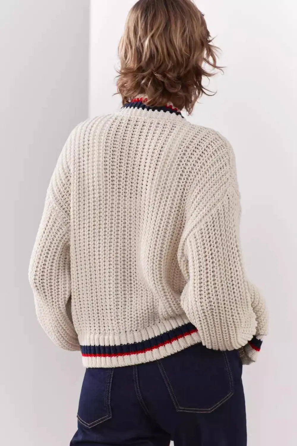 French Style Knitted Cardigan Jacket | same ANTHEM.