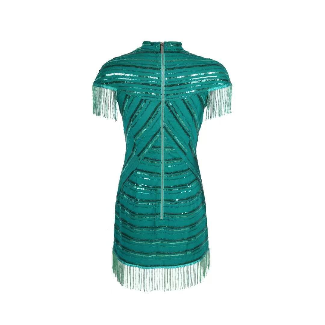 Vintage Sequin Fringe Dress | same ANTHEM.