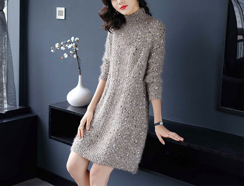 Luxury Sweater Dress for Women | Elegant Cocktail & Casual Knit | same ANTHEM.