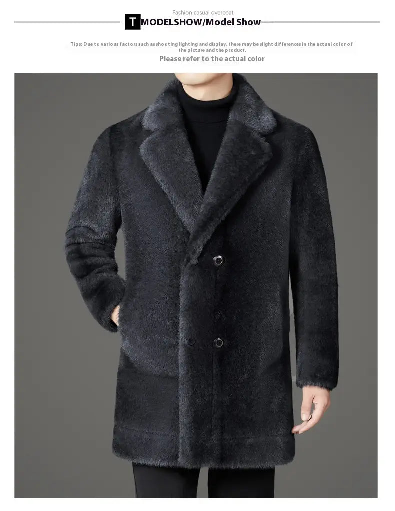 Reversible Mink Fur Coat for Men | same ANTHEM. Soulmate Streetwear