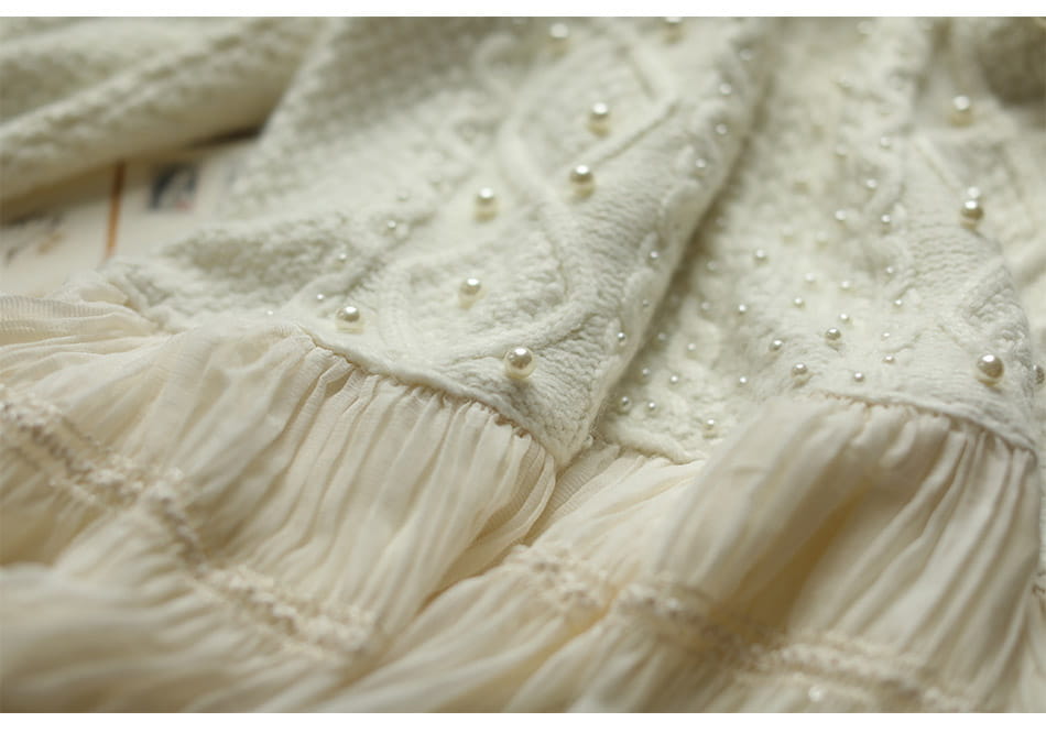 Two-Piece Loose Sweater Dress | same ANTHEM.