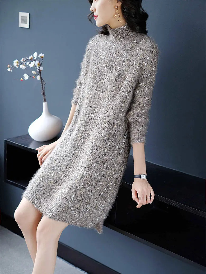 Luxury Sweater Dress for Women | Elegant Cocktail & Casual Knit | same ANTHEM.