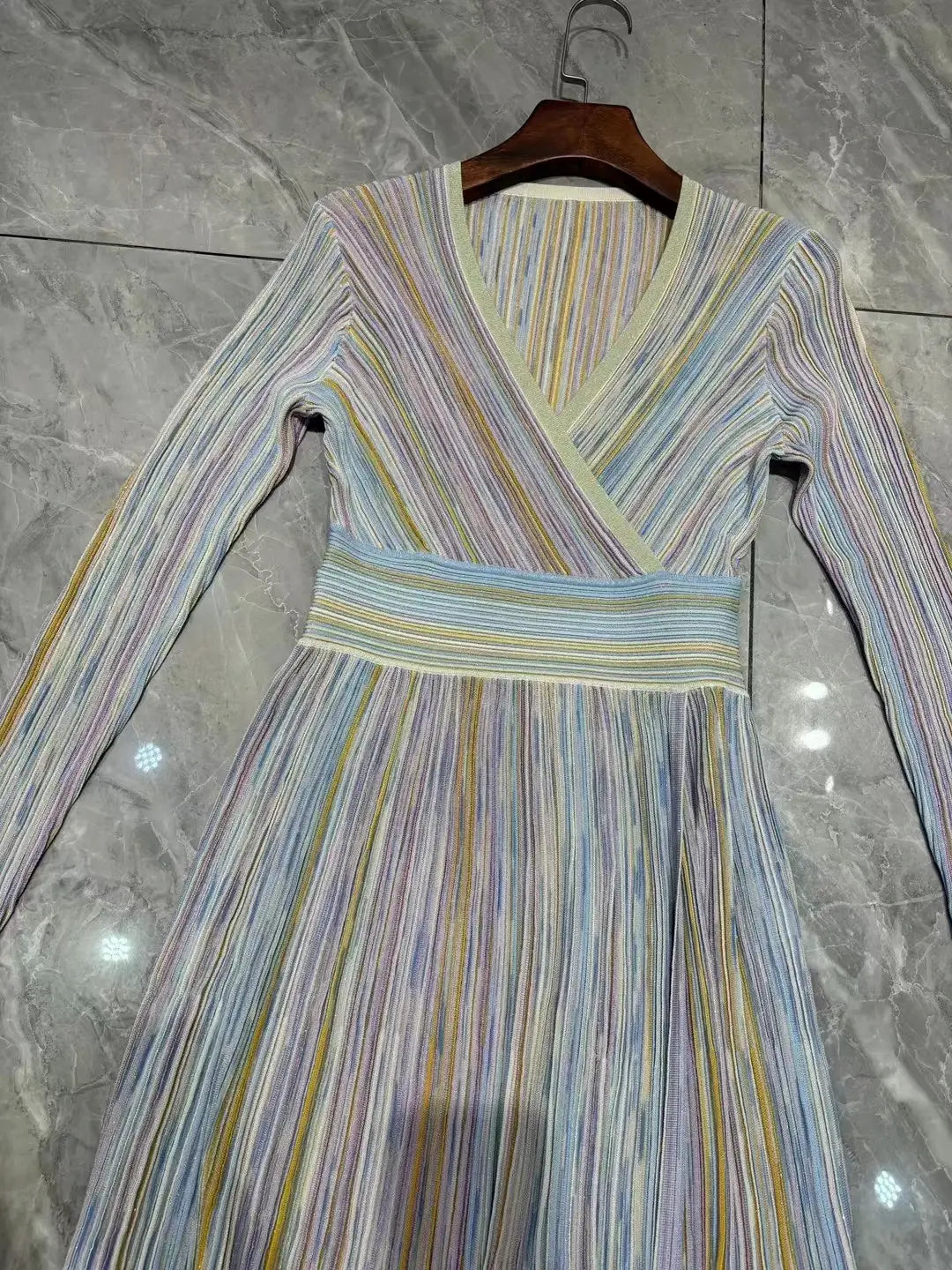 Knitted Long Sleeved Dress | same ANTHEM.