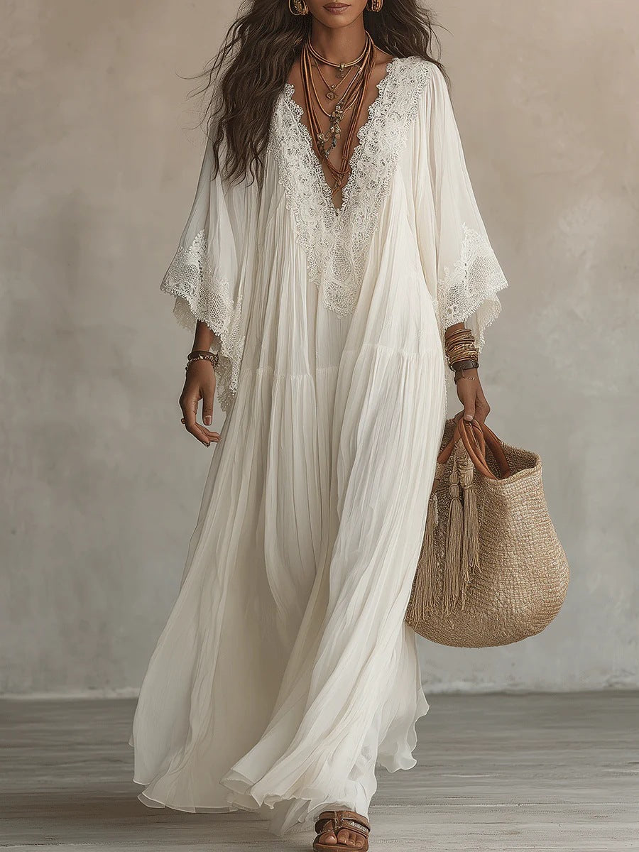 Boho Lace Beach Dress | same ANTHEM.
