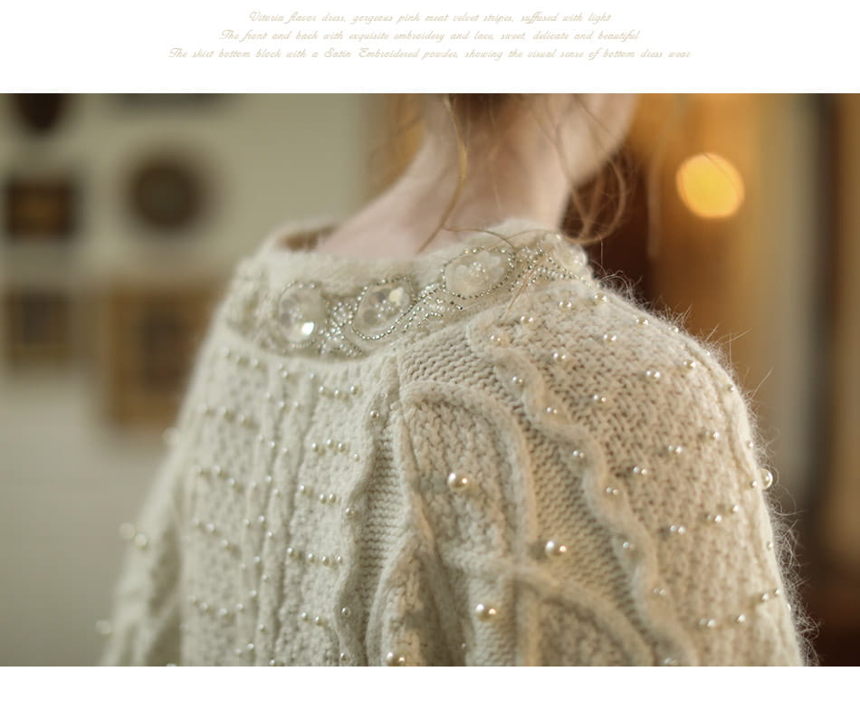 Two-Piece Loose Sweater Dress | same ANTHEM.