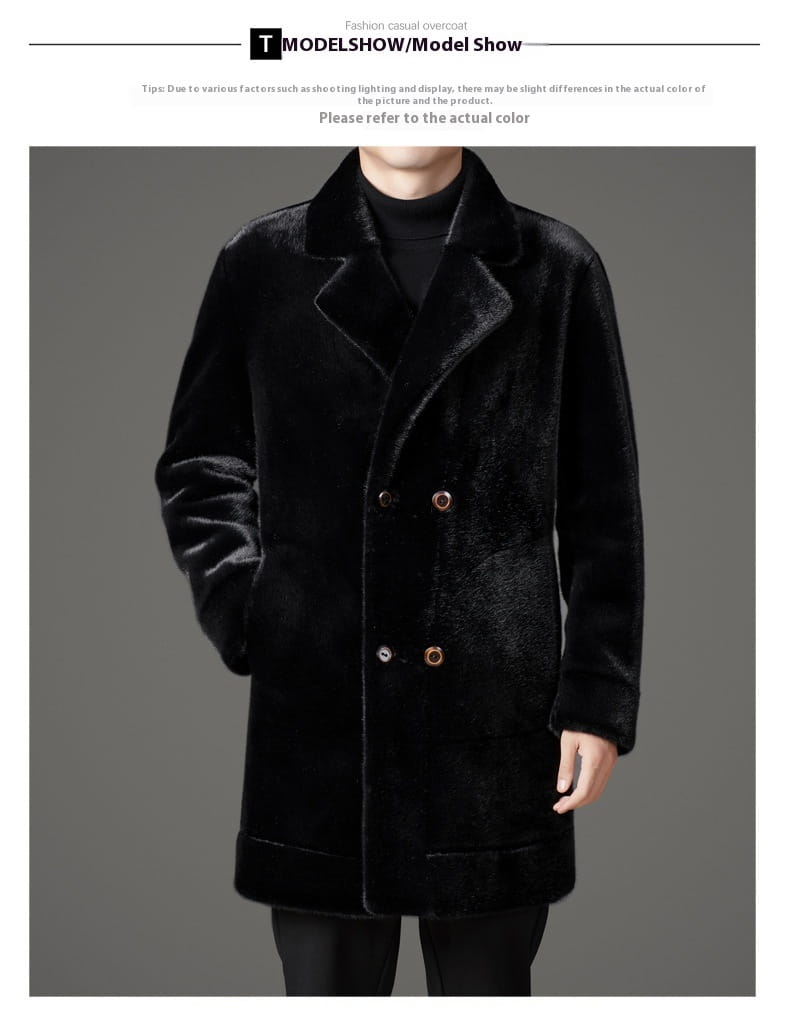 Reversible Mink Fur Coat for Men | same ANTHEM. Soulmate Streetwear