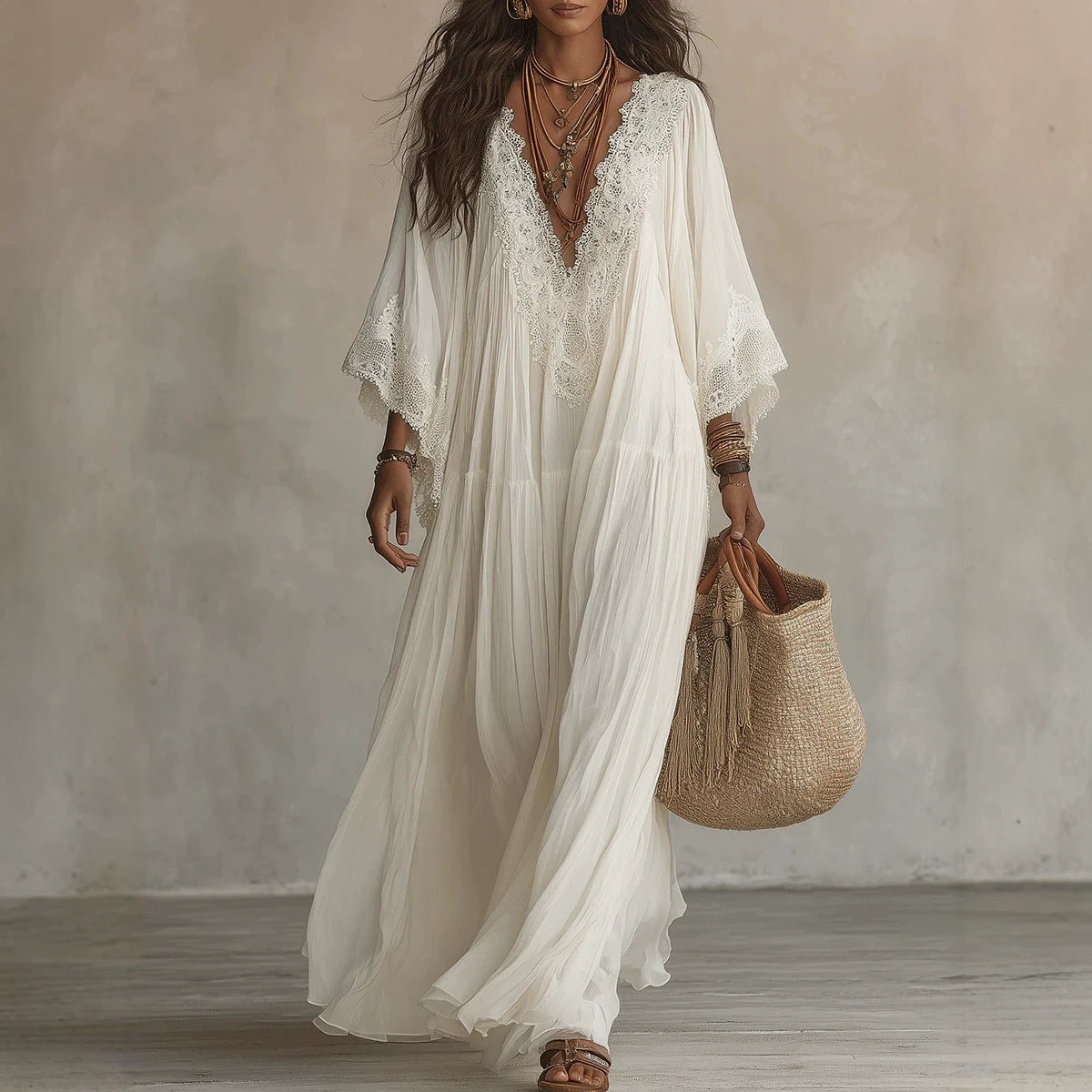 Boho Lace Beach Dress | same ANTHEM.