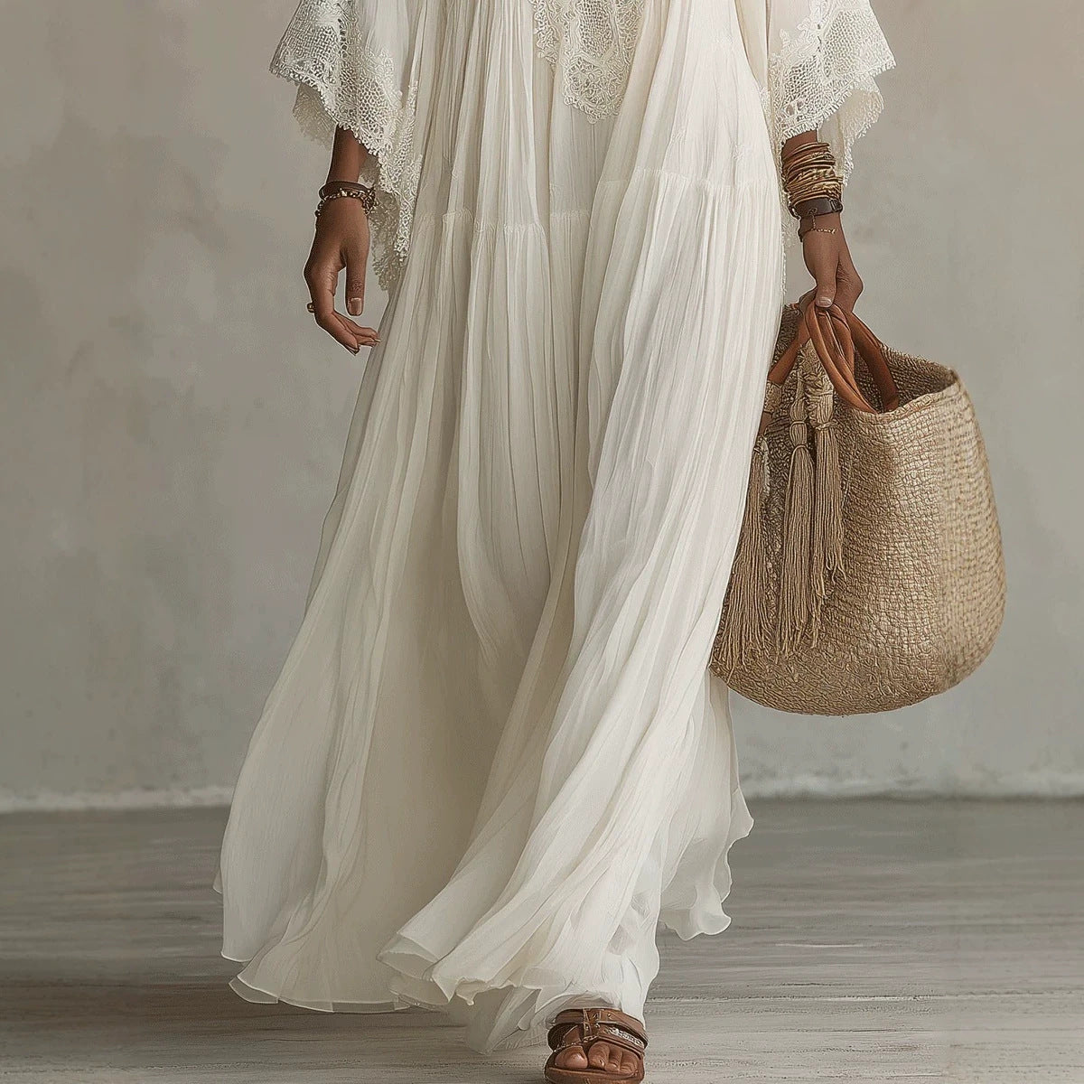 Boho Lace Beach Dress | same ANTHEM.