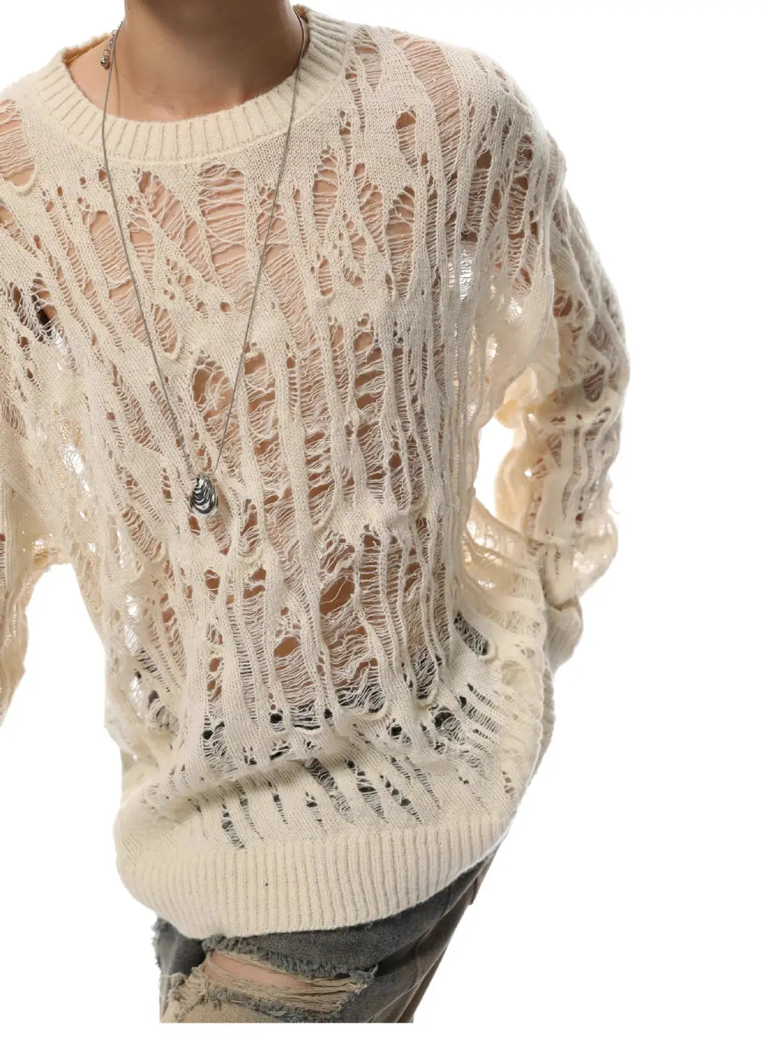Hollow Out Pullover Sweater for Women | same ANTHEM. Soulmate Streetwear