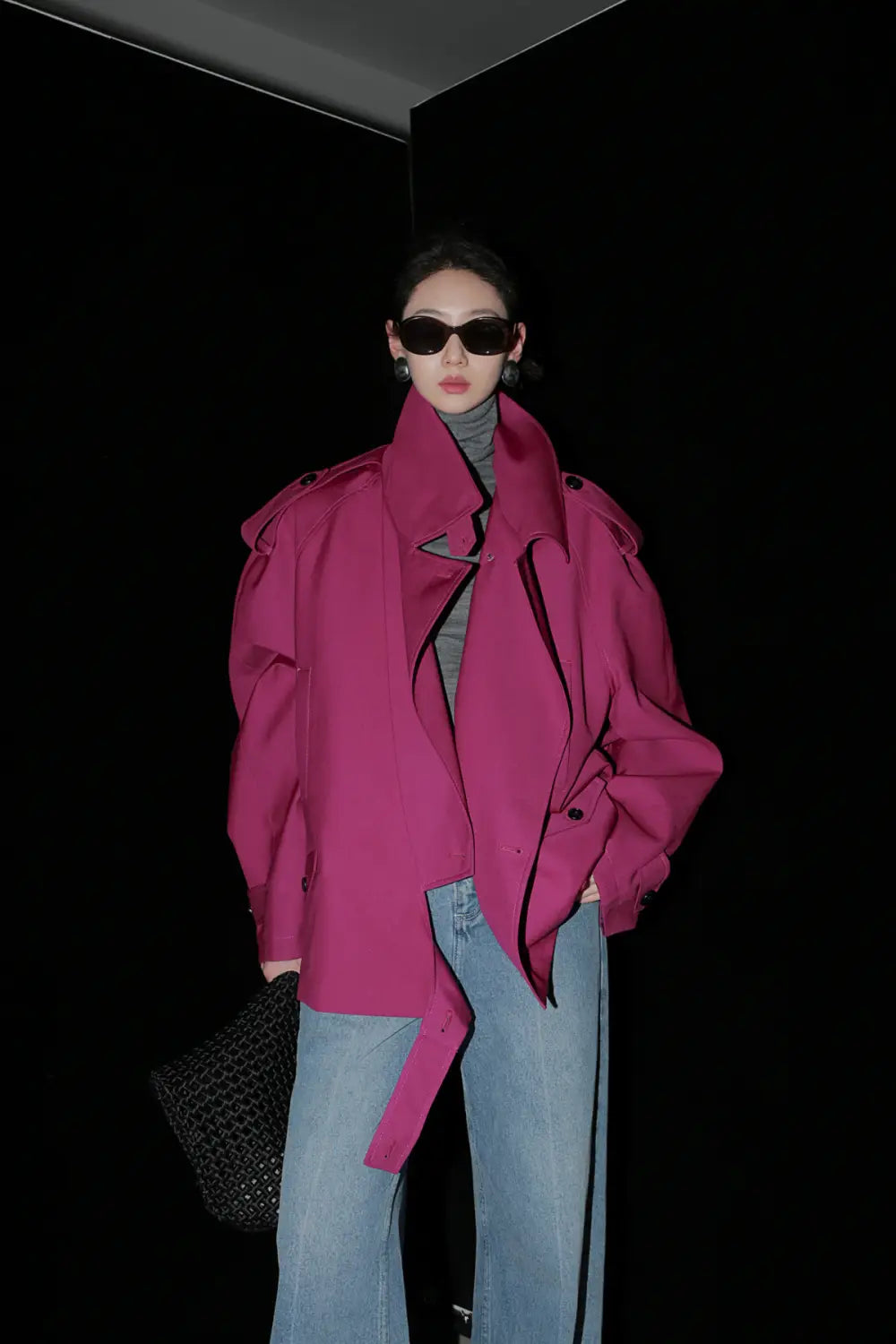 Loose Wide Retro British Trench Coat