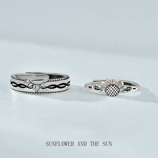 Couples Silver Rings – For Lovers | same ANTHEM.