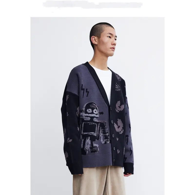 Jacquard Knit Jacket | same ANTHEM.