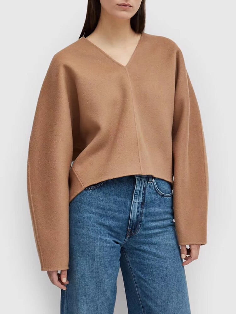 Straight Knitting Sweater | same ANTHEM.