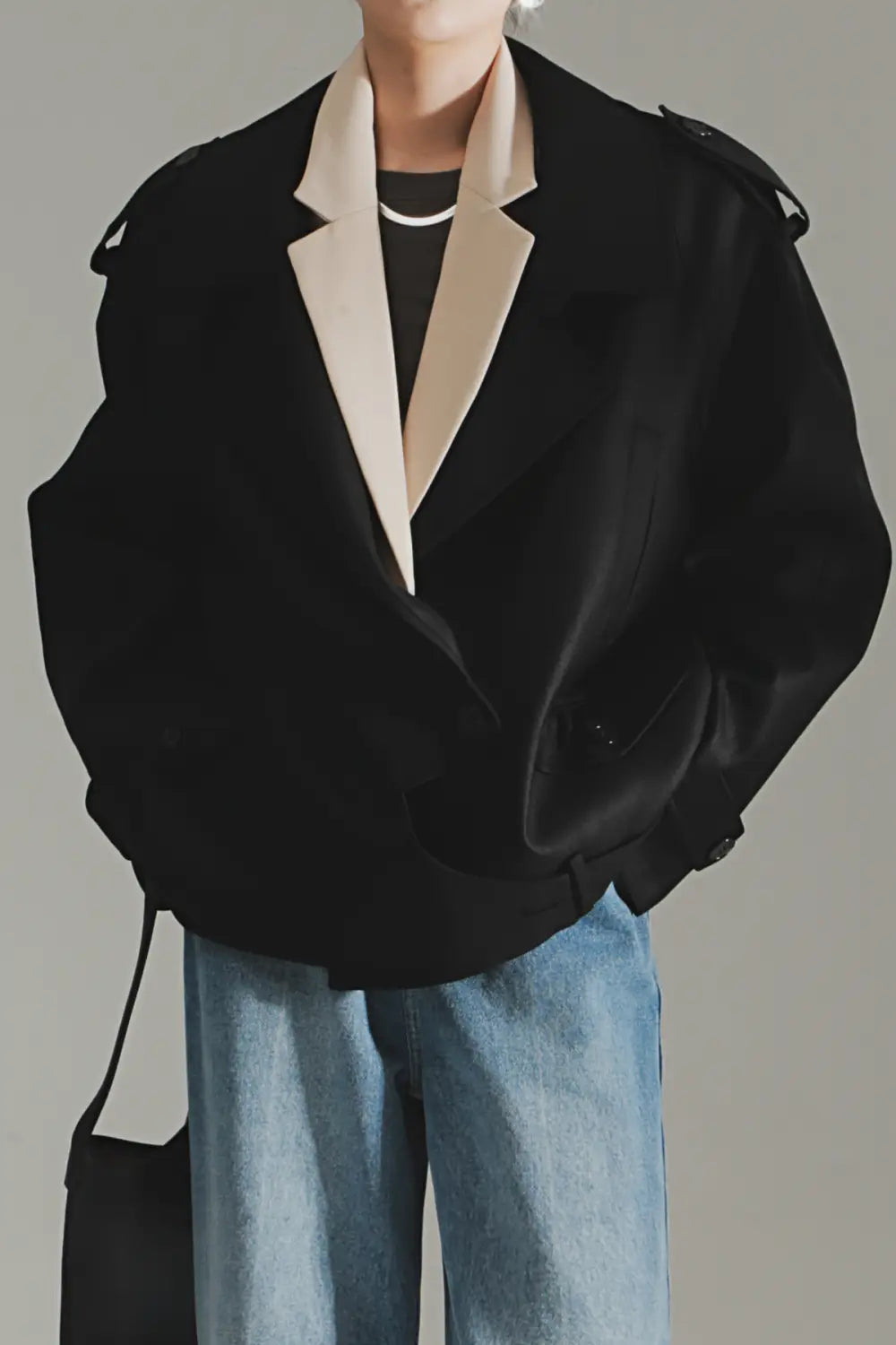 Loose Wide Retro British Trench Coat