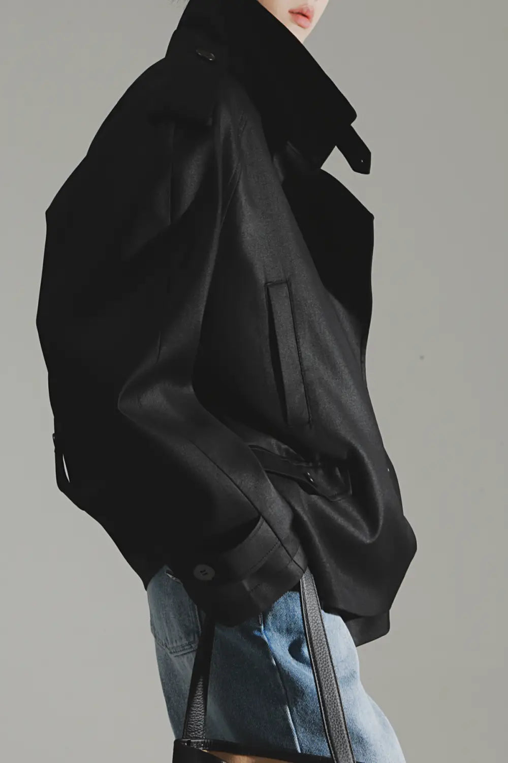 Loose Wide Retro British Trench Coat