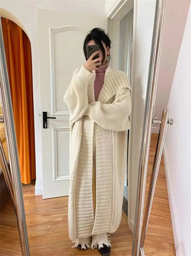 Long Knitting Cardigan for Women | same ANTHEM.