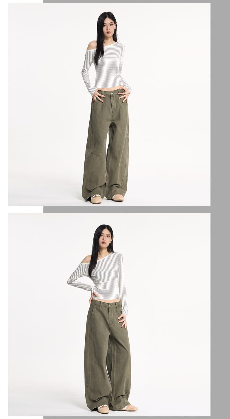 Unisex Retro Washed Cargo Pants – Baggy Loose Fit Streetwear | same ANTHEM Soulmate Fashion