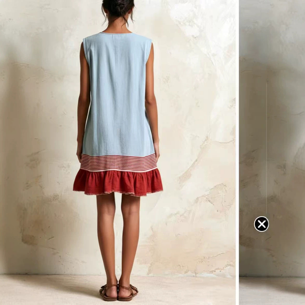 Casual Ruffle Dress | same ANTHEM.