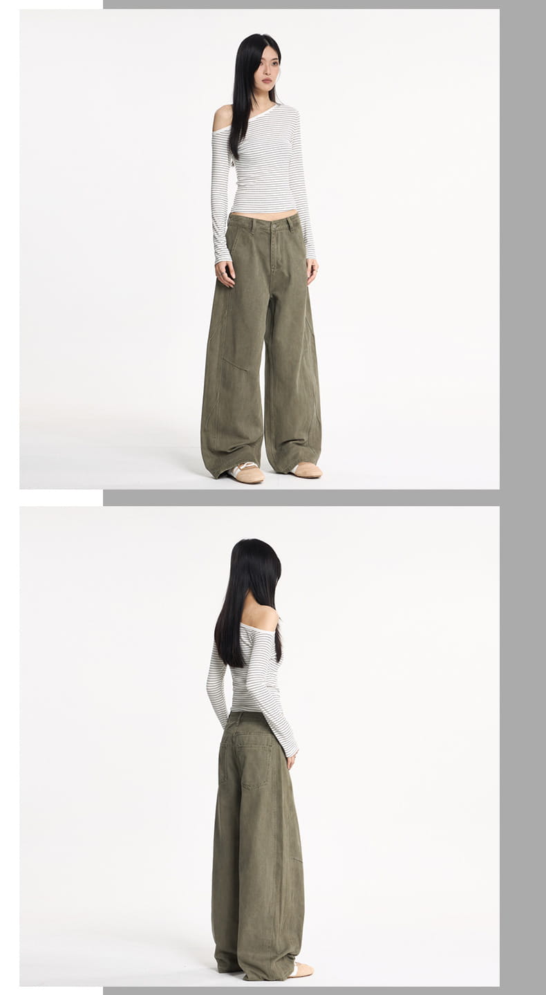 Unisex Retro Washed Cargo Pants – Baggy Loose Fit Streetwear | same ANTHEM Soulmate Fashion