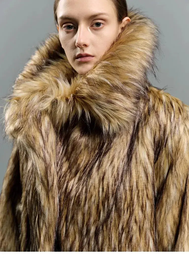 Big Lapel Fur Coat | same ANTHEM.