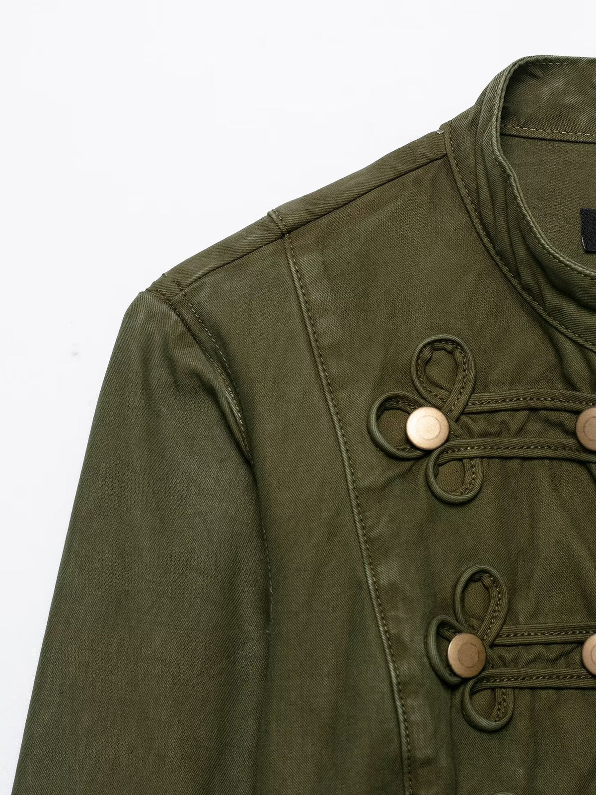 Denim Button Coat | same ANTHEM.