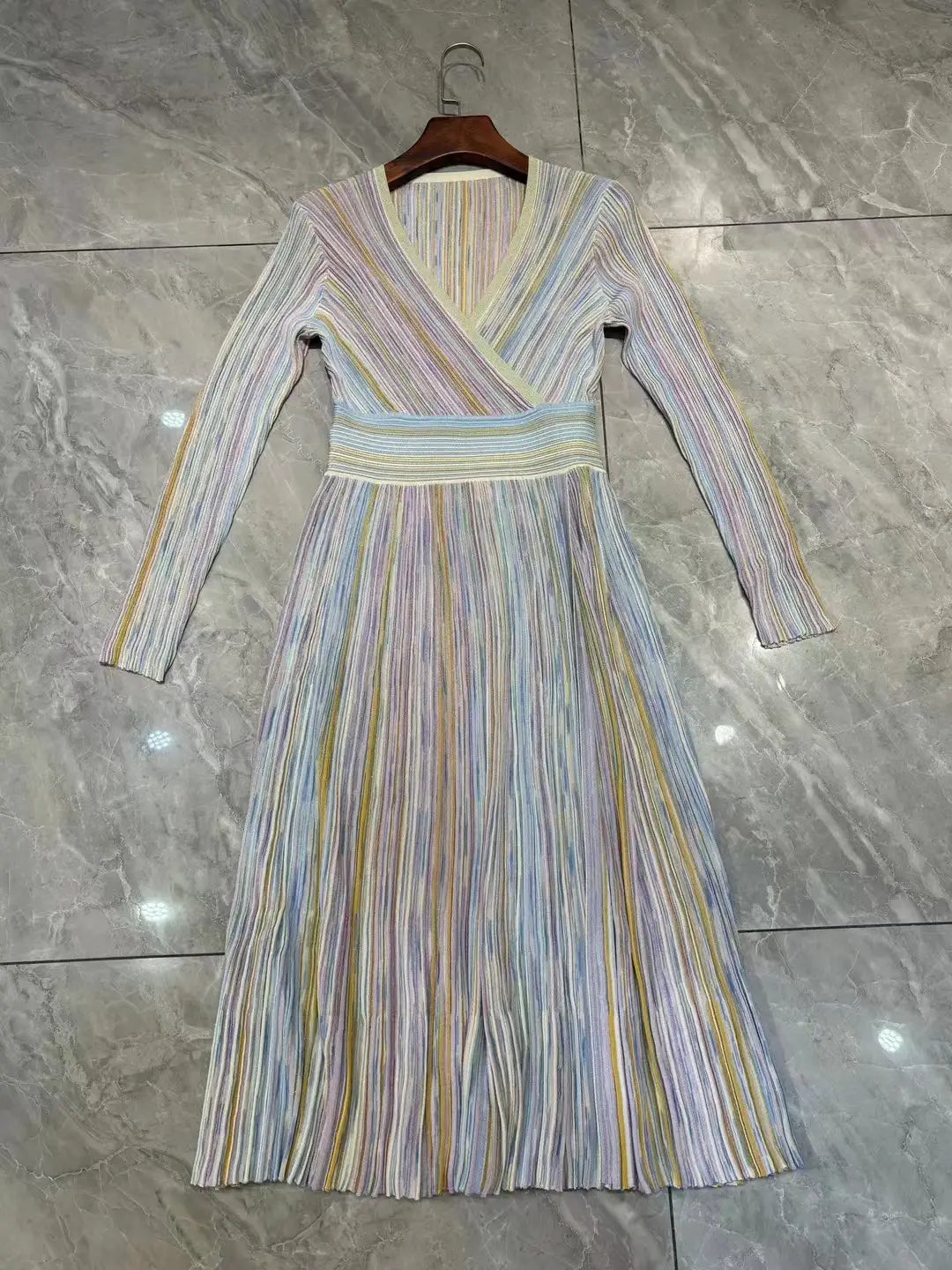 Knitted Long Sleeved Dress | same ANTHEM.