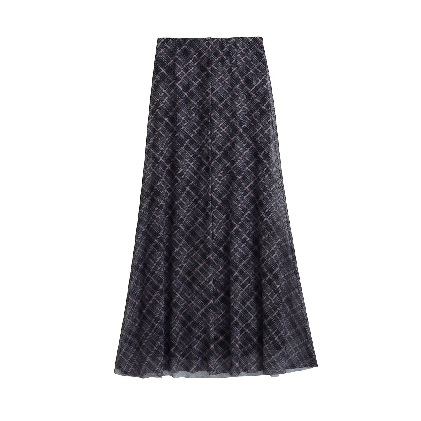 Plaid Meche Skirt | same ANTHEM.