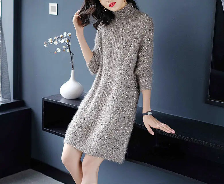 Luxury Sweater Dress for Women | Elegant Cocktail & Casual Knit | same ANTHEM.