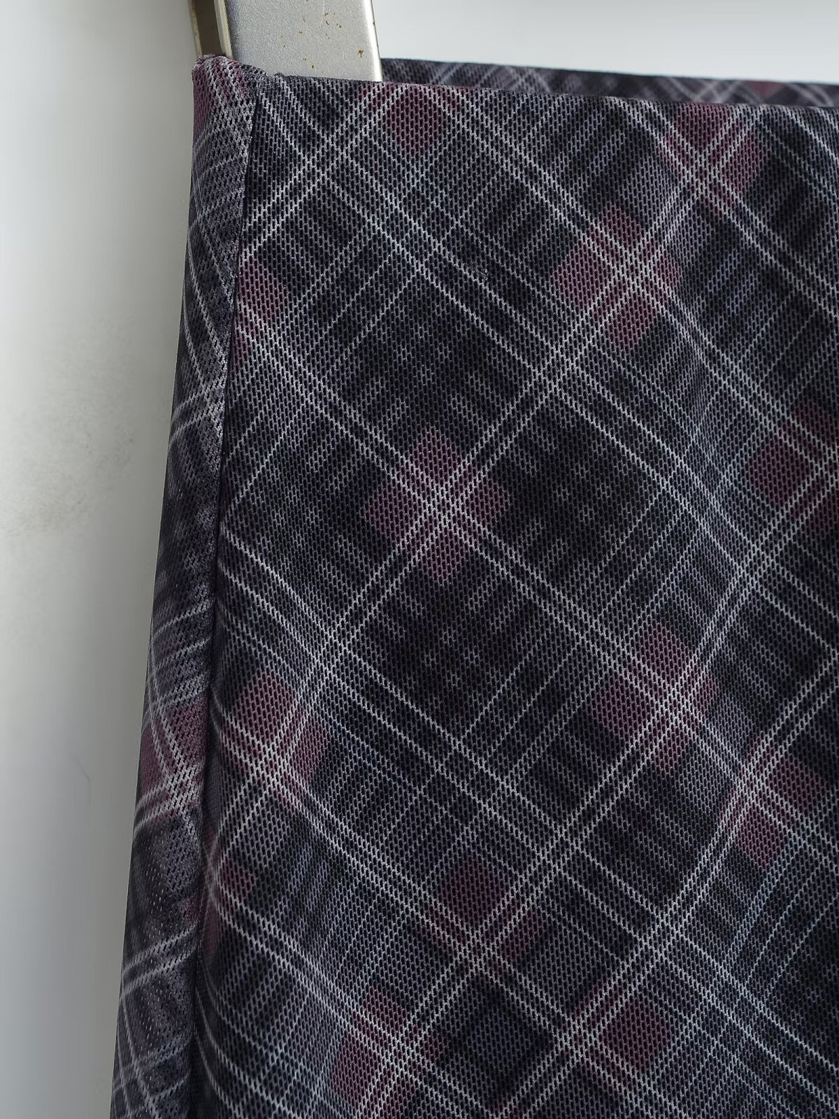 Plaid Meche Skirt | same ANTHEM.