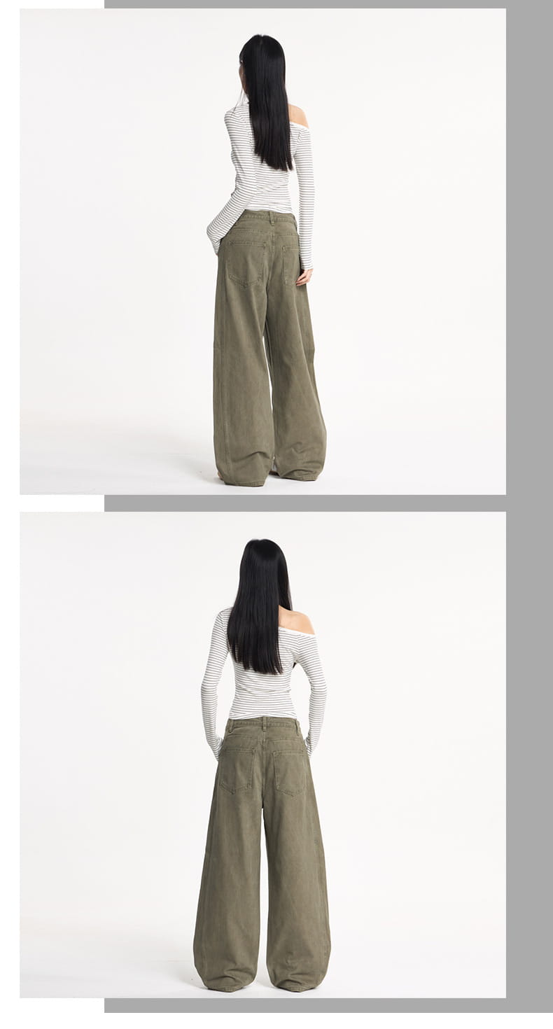Unisex Retro Washed Cargo Pants – Baggy Loose Fit Streetwear | same ANTHEM Soulmate Fashion