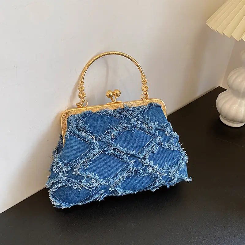 Small Denim Crossbody Bag – Travel Purse for Women | same ANTHEM.