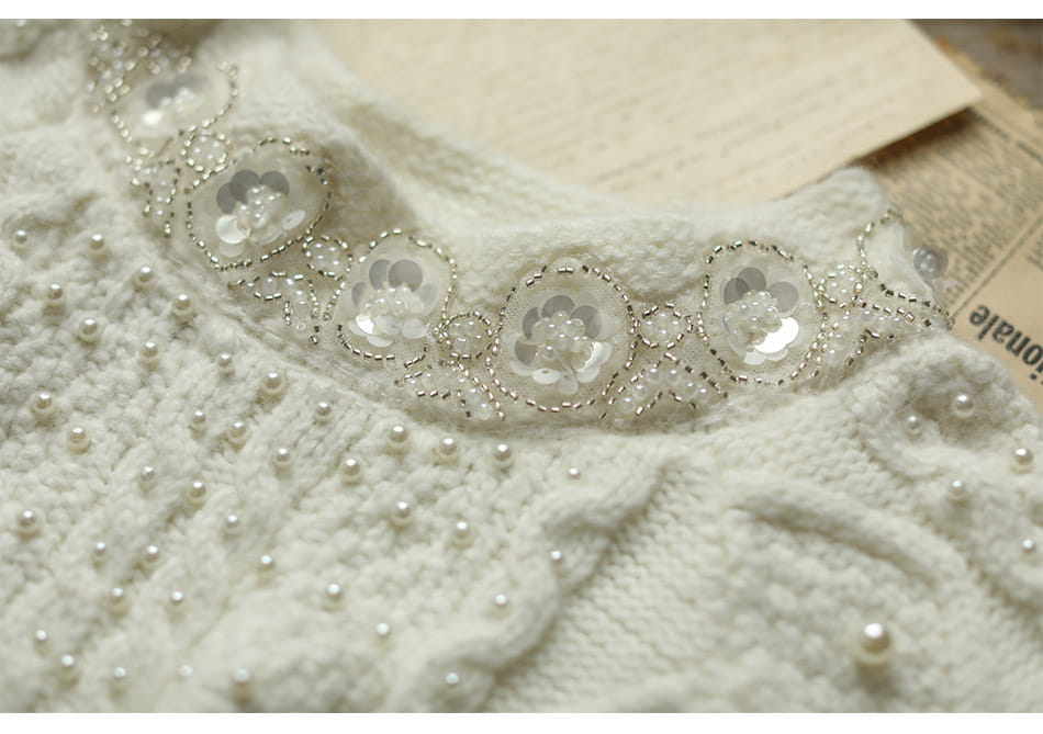 Two-Piece Loose Sweater Dress | same ANTHEM.