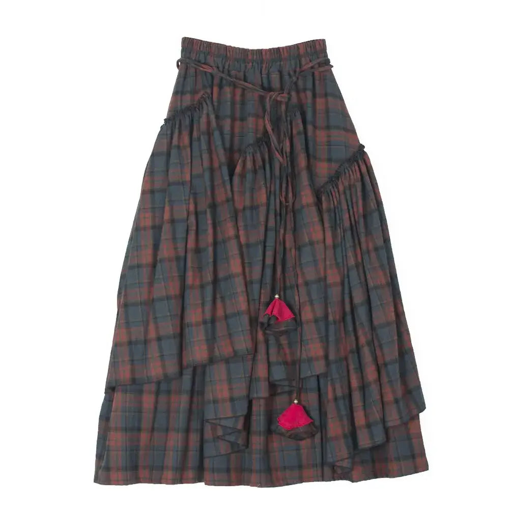 same ANTHEM. Irregular Hem Lace Skirt – Medieval-Inspired Soulmate Streetwear