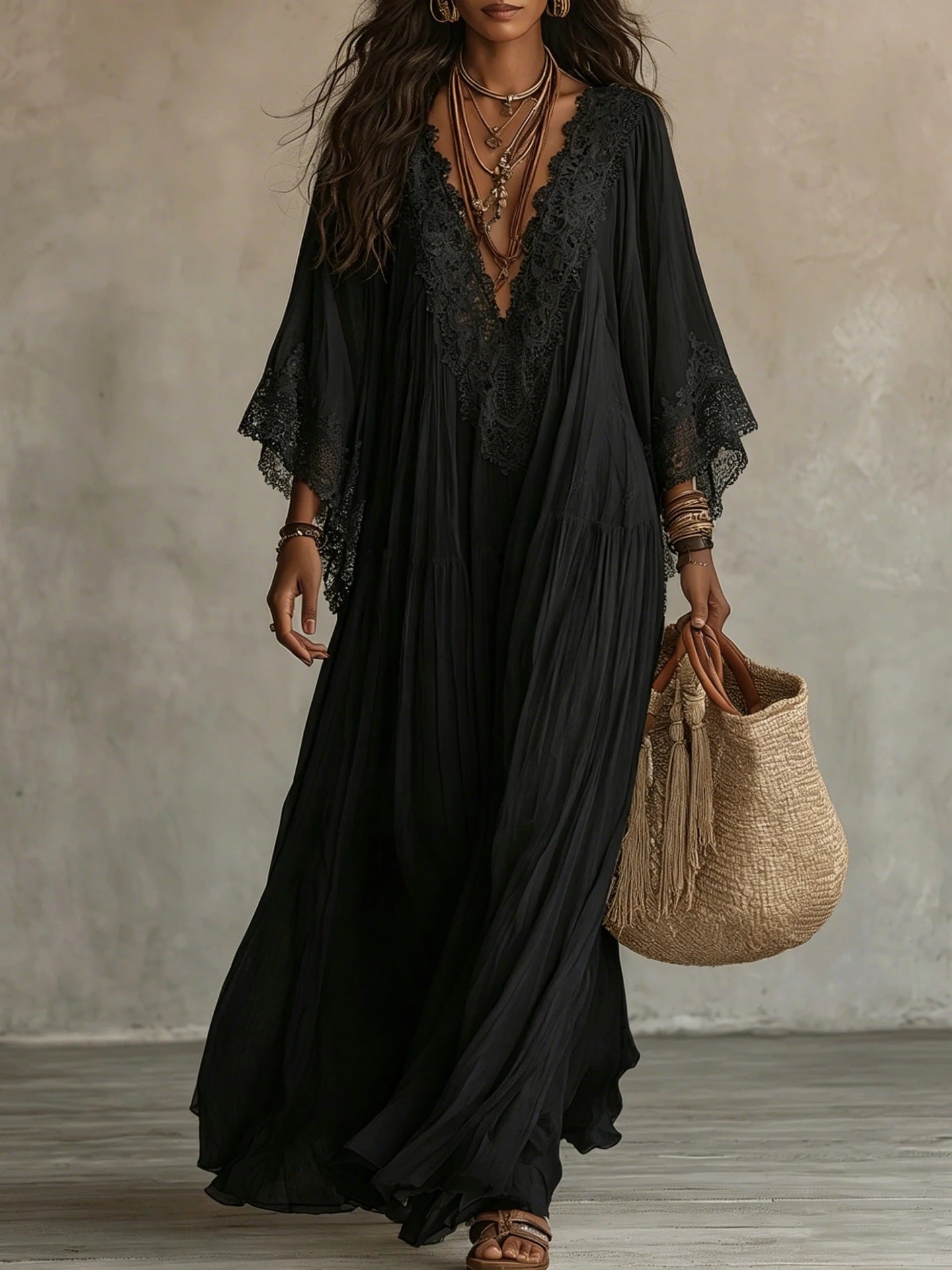 Boho Lace Beach Dress | same ANTHEM.