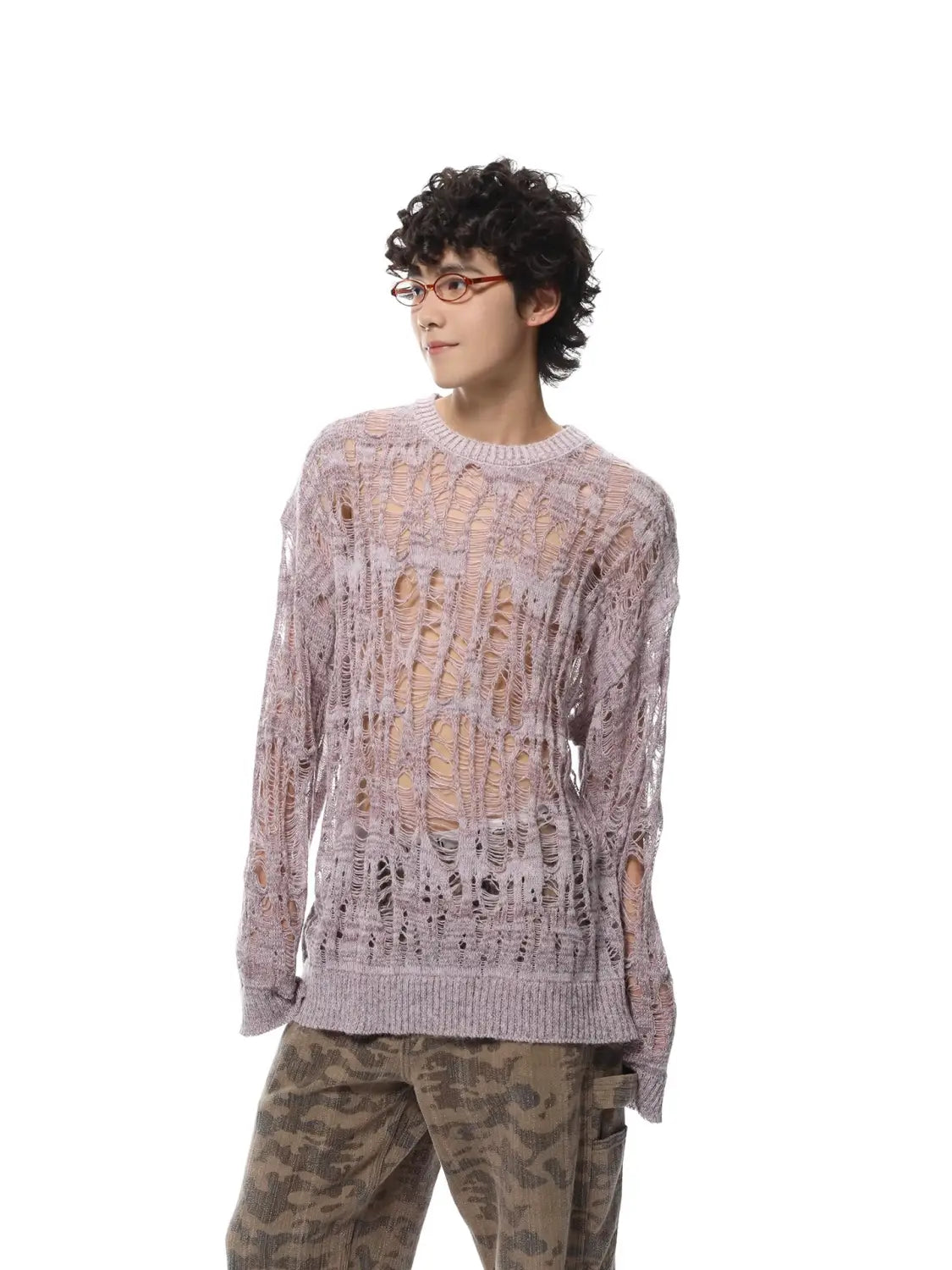 Hollow Out Pullover Sweater for Women | same ANTHEM. Soulmate Streetwear