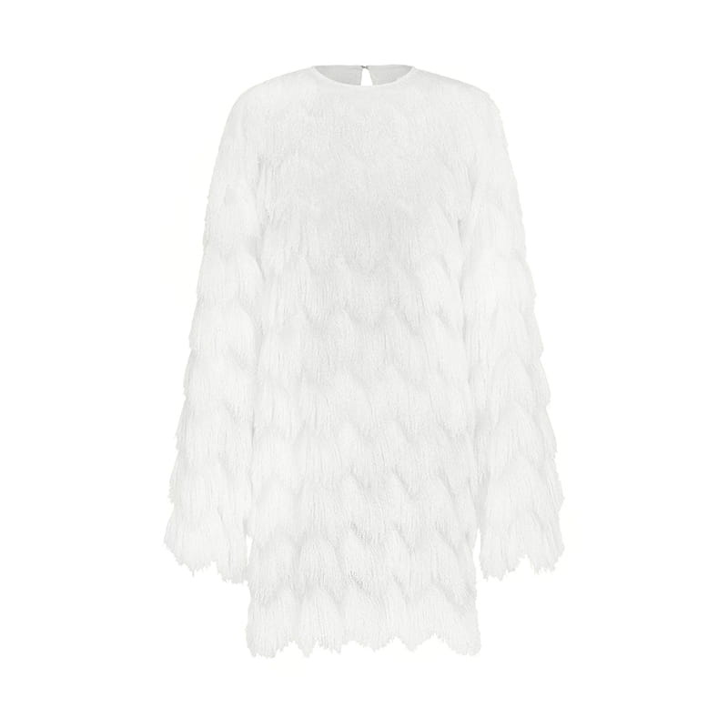 Fringed Banquet Party Dress | same ANTHEM.