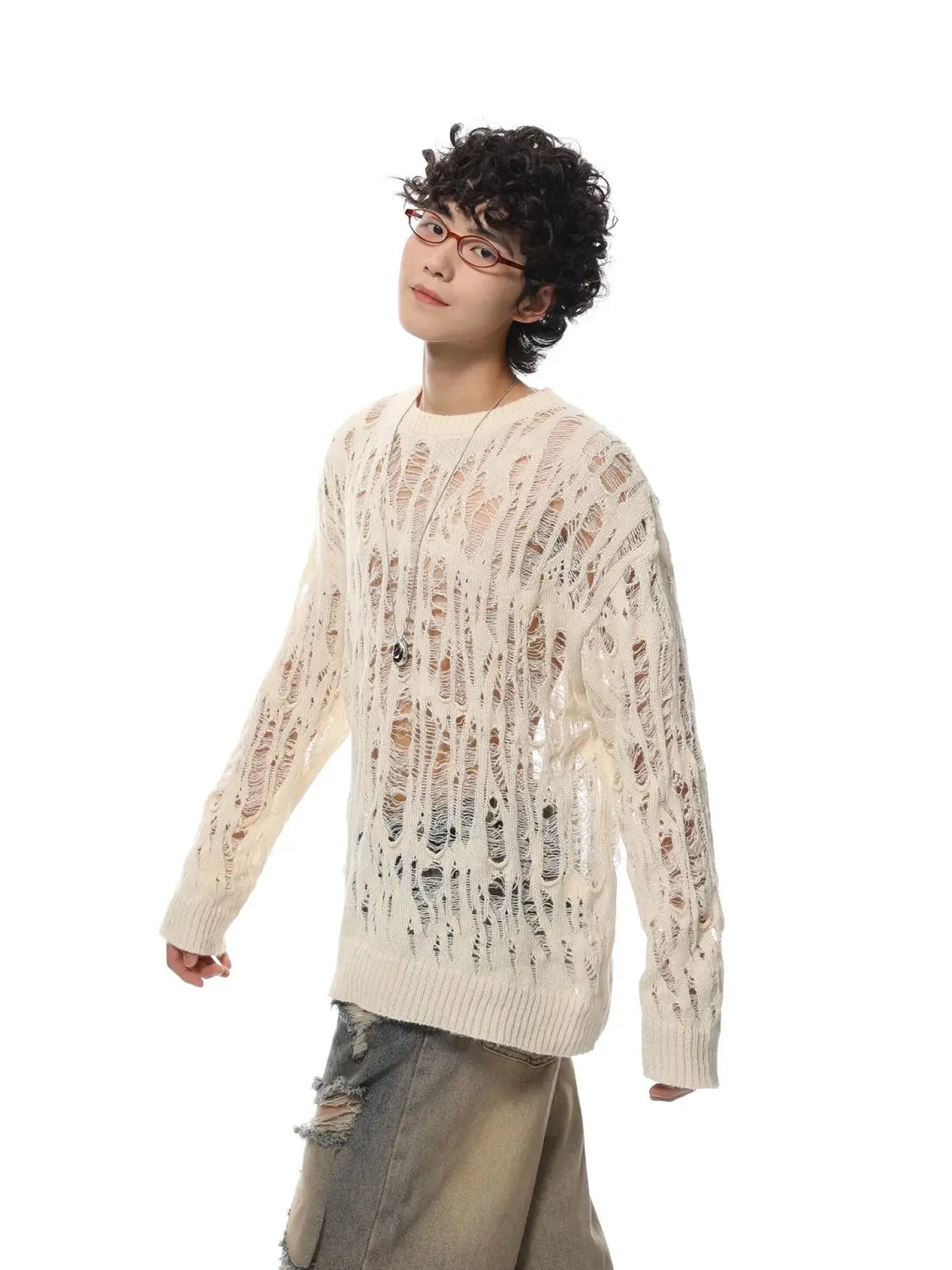 Hollow Out Pullover Sweater for Women | same ANTHEM. Soulmate Streetwear