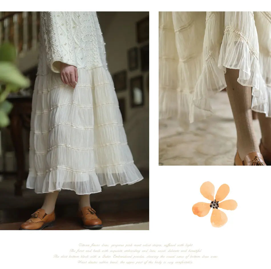 Two-Piece Loose Sweater Dress | same ANTHEM.