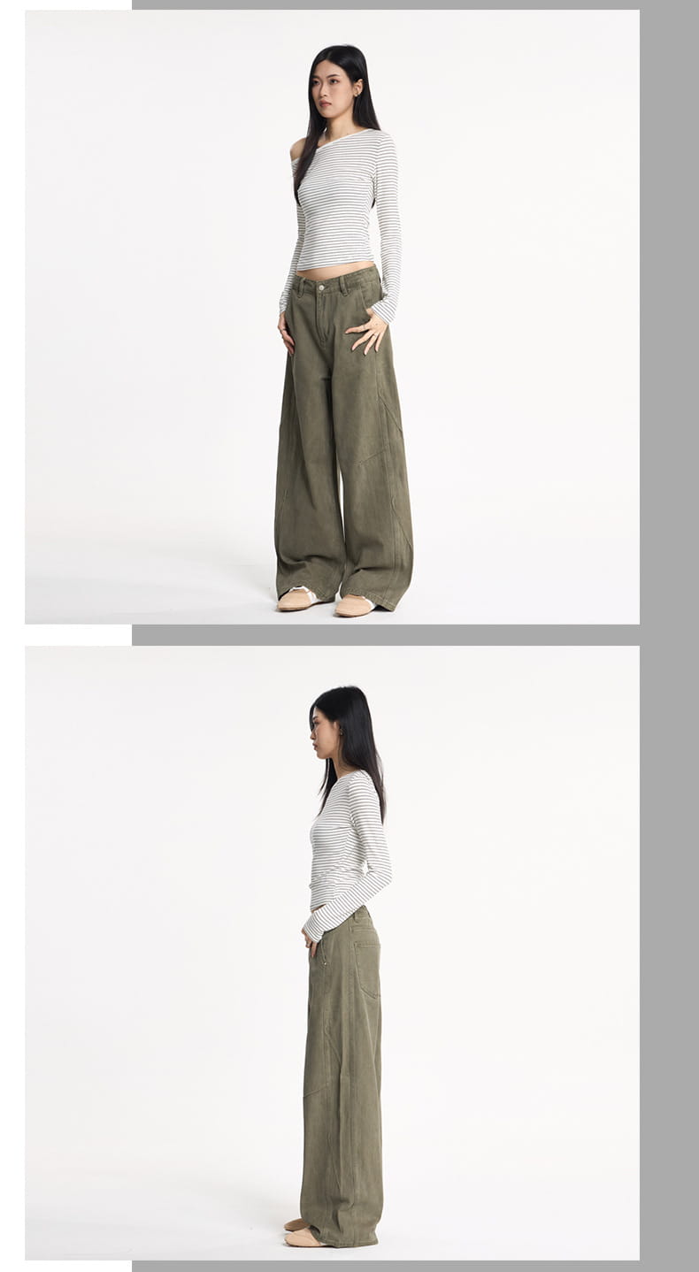 Unisex Retro Washed Cargo Pants – Baggy Loose Fit Streetwear | same ANTHEM Soulmate Fashion