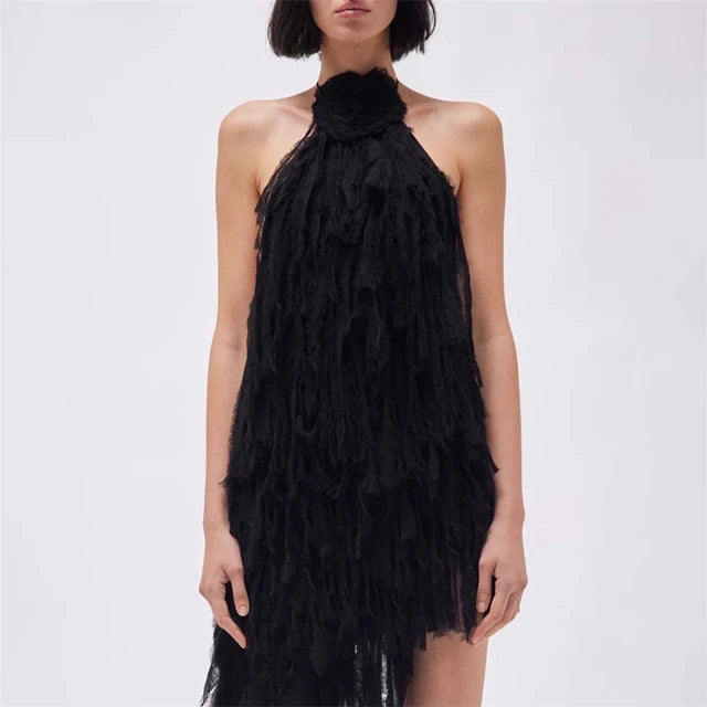 Backless Tassel Top | same ANTHEM.