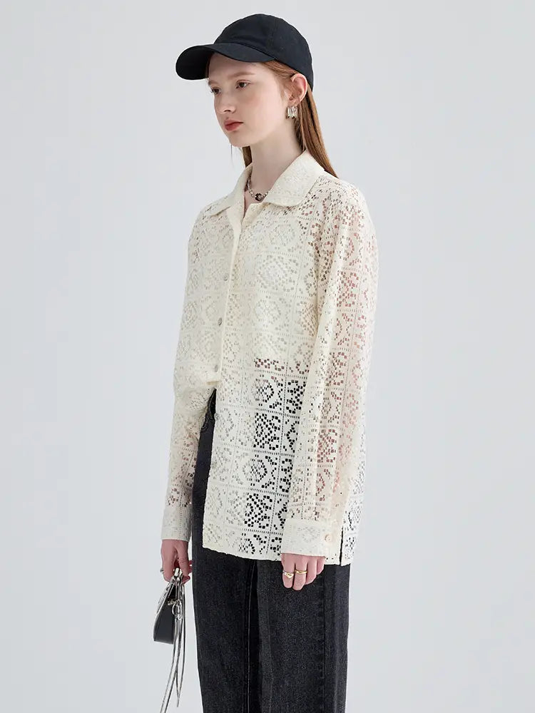 Elegant Lace Blouse | same ANTHEM.