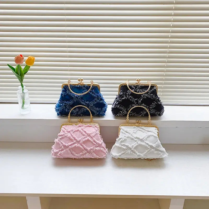 Small Denim Crossbody Bag – Travel Purse for Women | same ANTHEM.