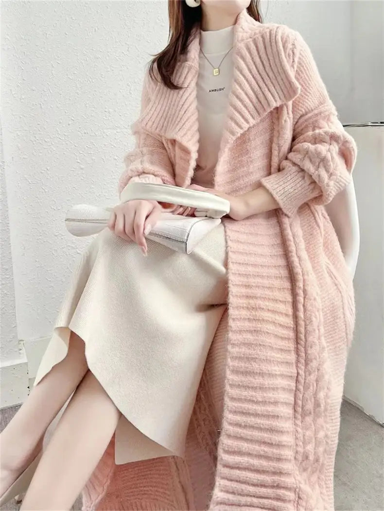Long Knitting Cardigan for Women | same ANTHEM.