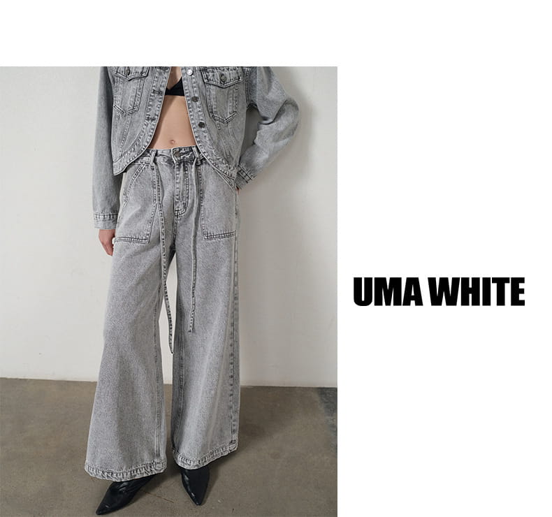 White Washed Wide-Leg Jeans Women | same ANTHEM. Soulmate Streetwear
