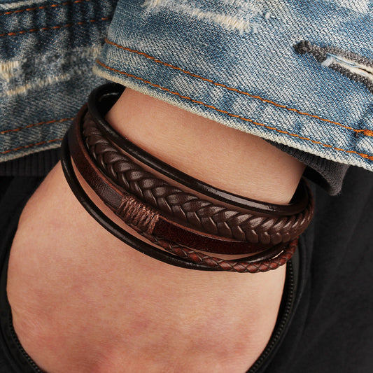 Leather Rope Bracelet | same ANTHEM.