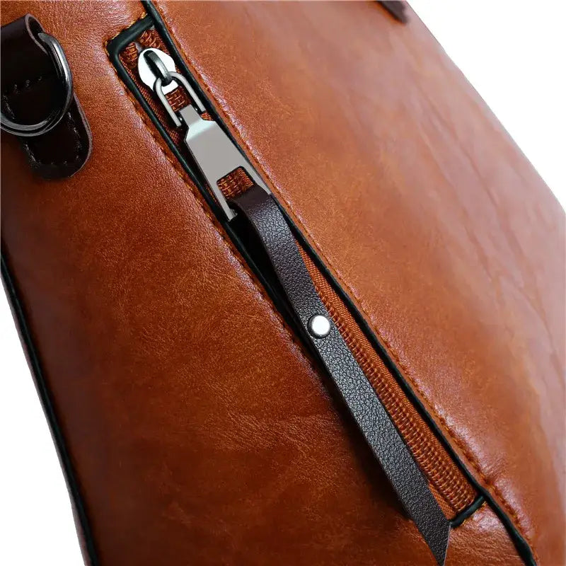 4 in 1 Designer Versatile PU Leather Handbag | same ANTHEM.