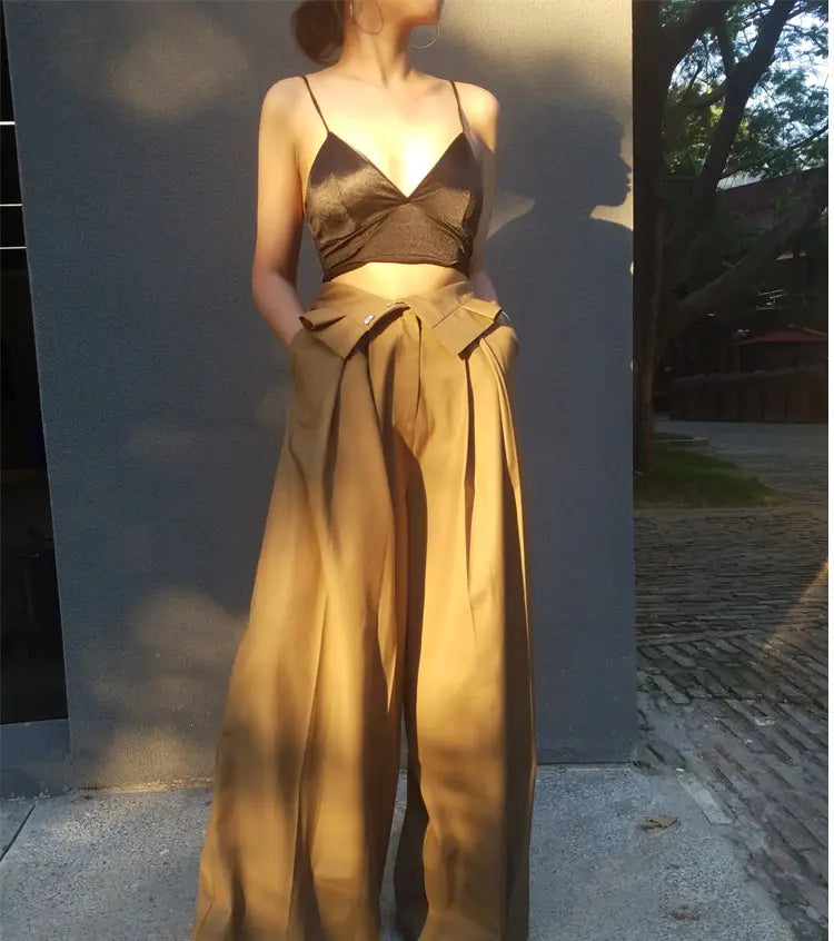 High Waist Wide Leg Pants | same ANTHEM.