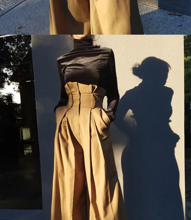 High Waist Wide Leg Pants | same ANTHEM.