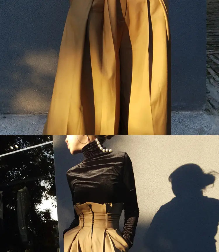 High Waist Wide Leg Pants | same ANTHEM.